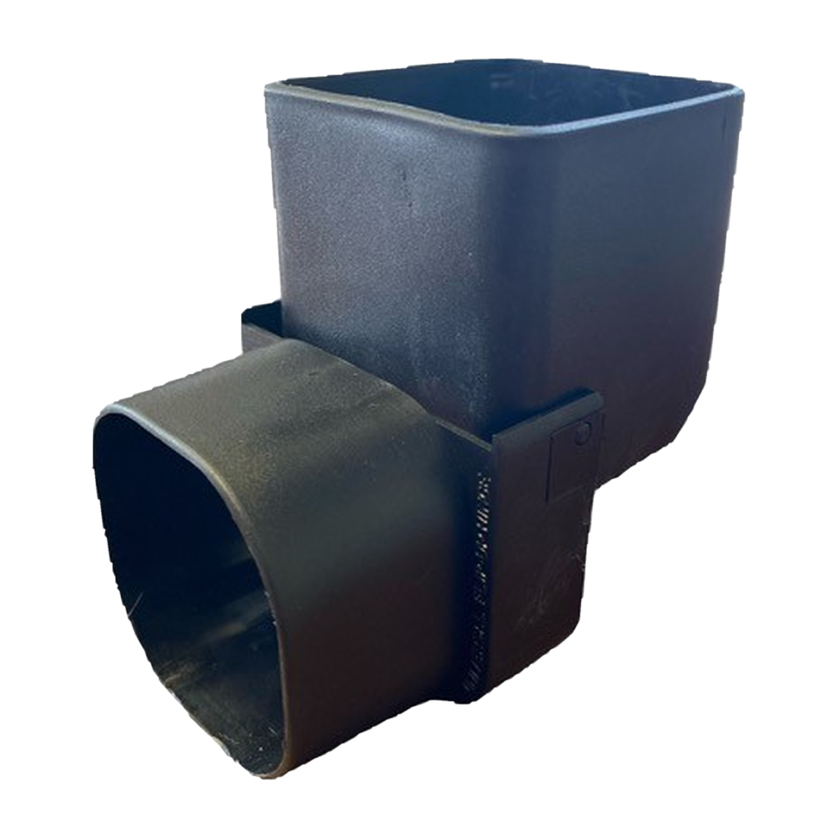 Black vinyl flip up hinge